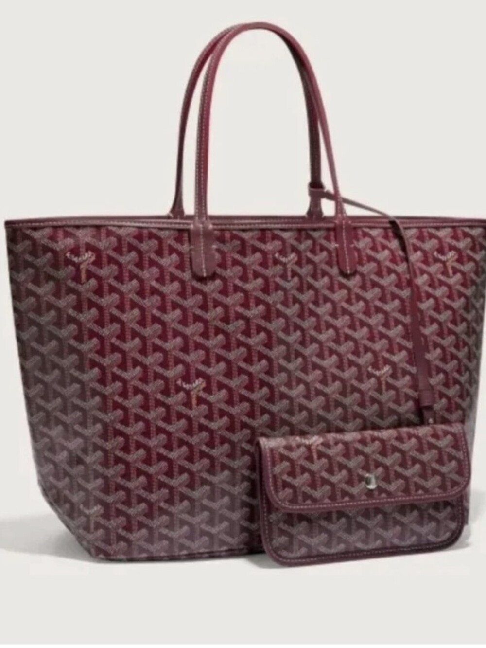 Elodi Patterned Red Tote Bag